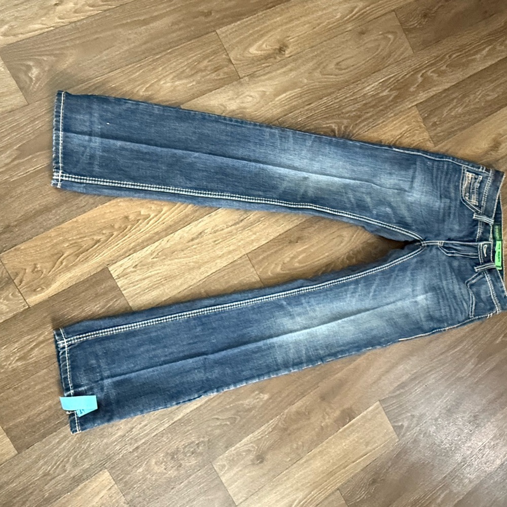 Men's Bootcut Jeans in Faded Blue